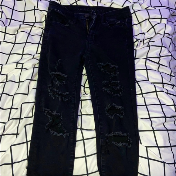 Black ripped Jeans - Picture 1 of 1